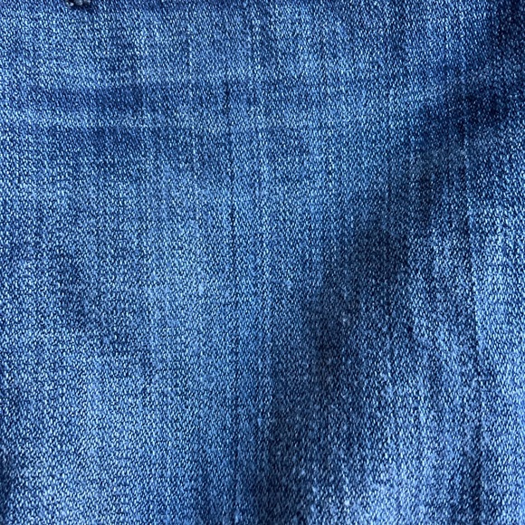 Size 10 blue jeans with adjustable waistband. - Picture 2 of 5